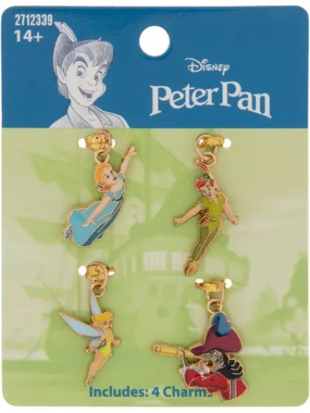 New Peter Pan Enamel Charms
